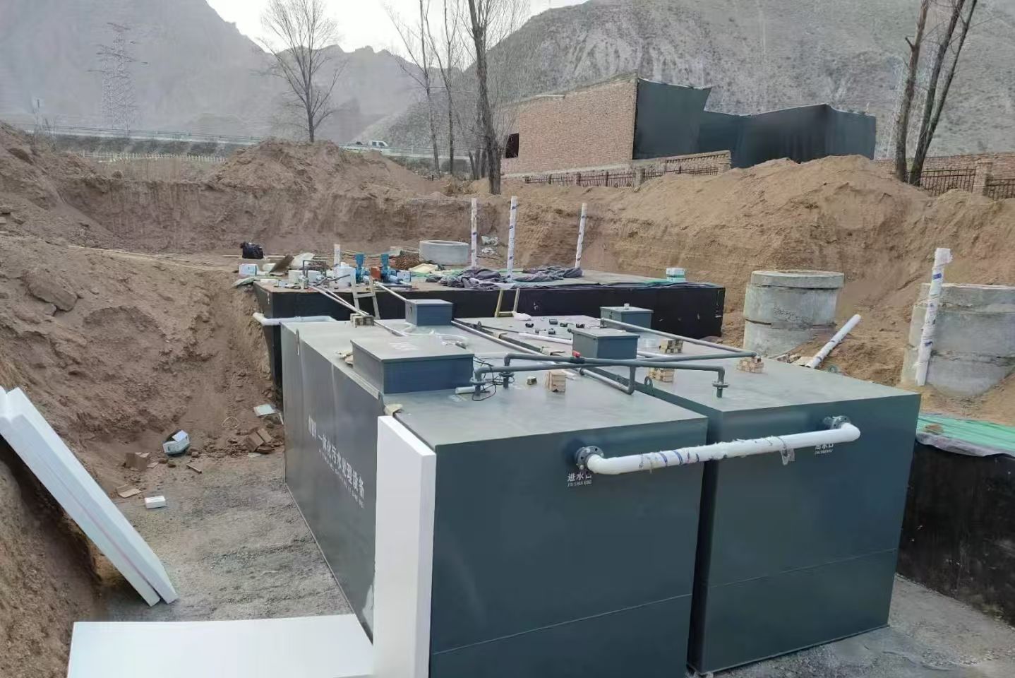 路北一体化污水处理设备
